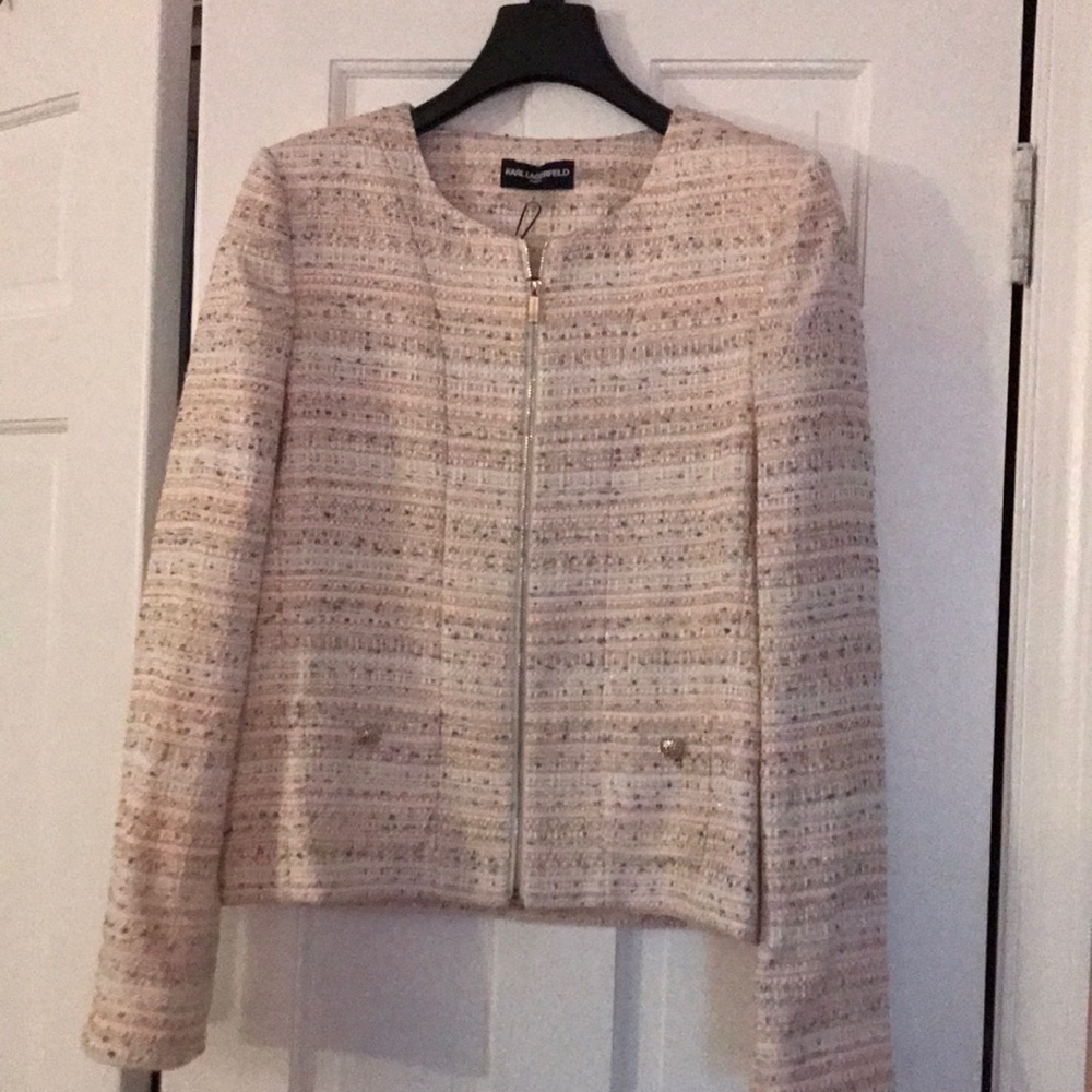 Karl Lagerfeld multi color jacket brand new with tags